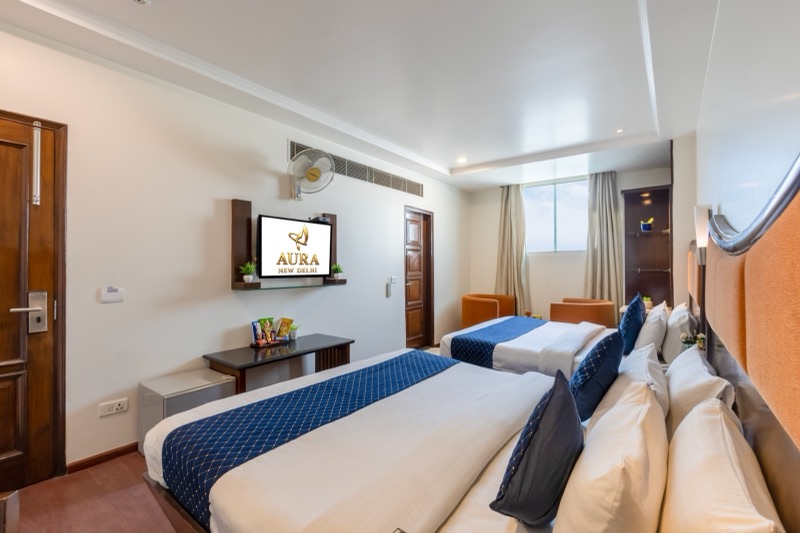 Rooms at Hotel Aura New Delhi