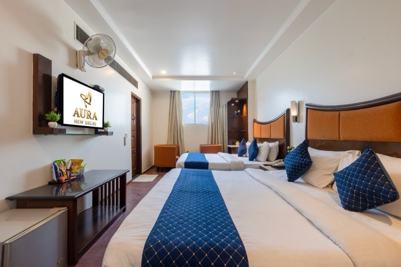 Rooms at Hotel Aura New Delhi